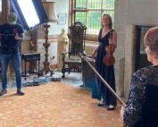 Capriccio String Quartet filming